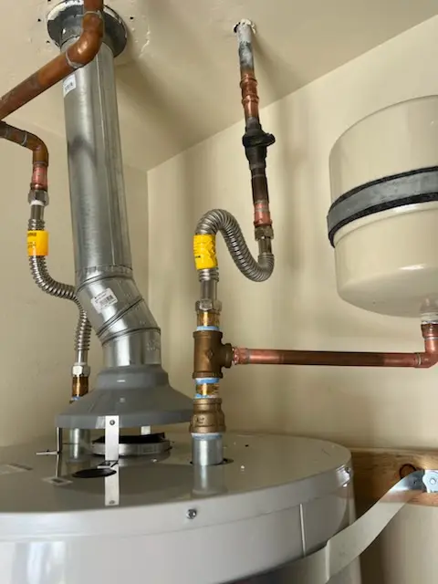Water heater installation and plumbing repair in North Trenton